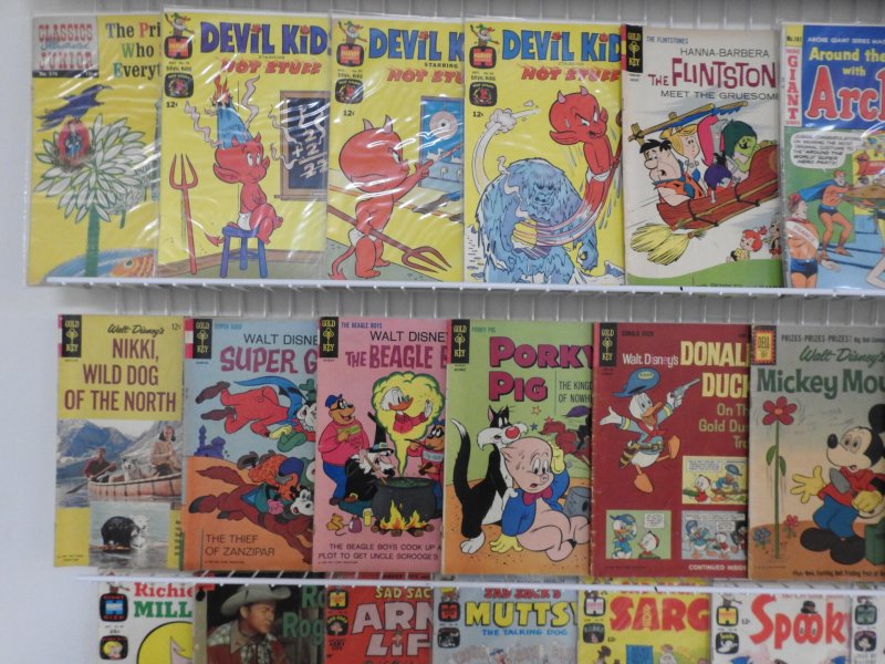 Huge Lot of 85 Cartoon Comics W/ Uncle Scrooge, Casper +More! Avg. VG/FN Cond.