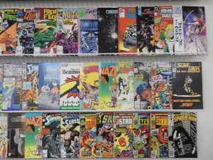 Huge Lot 170+ Comics W/ Cap, FF, Superman, Turtles, Star, Thor+ Avg Fine/VF Cond