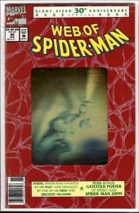 Web of Spider-Man #90 2nd Print Newsstand (1992) Spider-Man