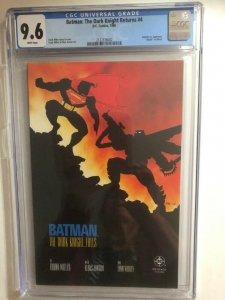 BATMAN: THE DARK KNIGHT RETURNS #4 CGC 9.6 WHITE 1986 DC / KEY