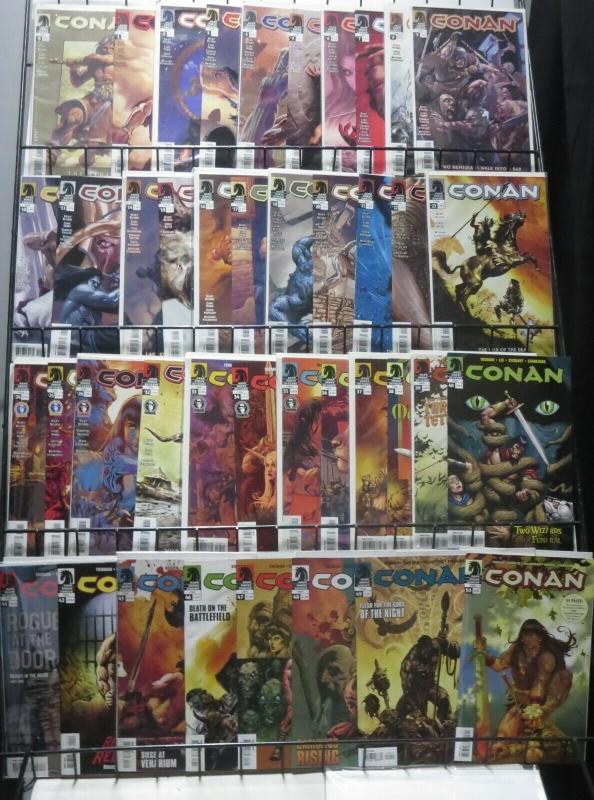 CONAN DARK HORSE COLLECTION! 41 BOOKS! Kurt Busiek! Cary Nord! Tim Truman! MORE