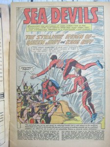 Sea Devils #16 DC Comic Silver Age 1964 VG+