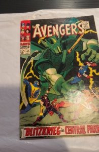 The Avengers #45 (1967)blitzkrieg in the park- Locust