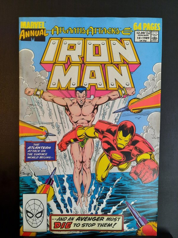 Iron Man Annual #10 (1989) VF-