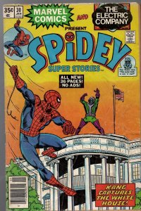 Spidey Super Stories #30 VINTAGE 1978 Marvel Comics Kang White House