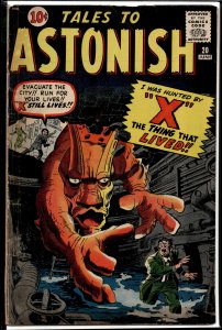 Tales to Astonish #20 (1961) X