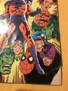 Marvel Super Heroes Secret Wars #2 : 2/84 VG; NEWSSTAND, Galactus, original mini