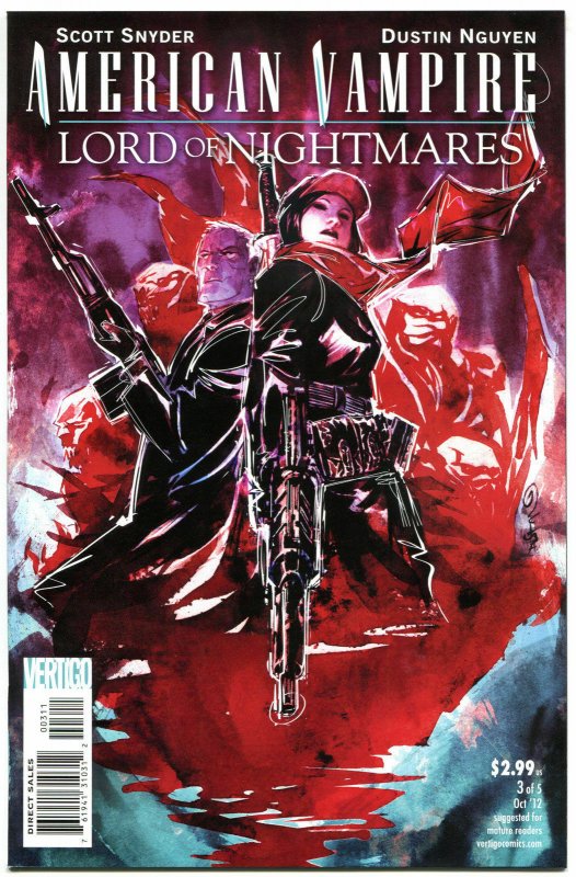 AMERICAN VAMPIRE : Lord of Nightmares #3, NM, Vertigo, 2012, more in store