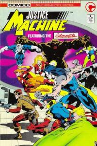 Justice Machine featuring the Elementals #1, NM- (Stock photo)