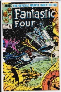 The Official Marvel Index to the Fantastic Four #5 (1986)