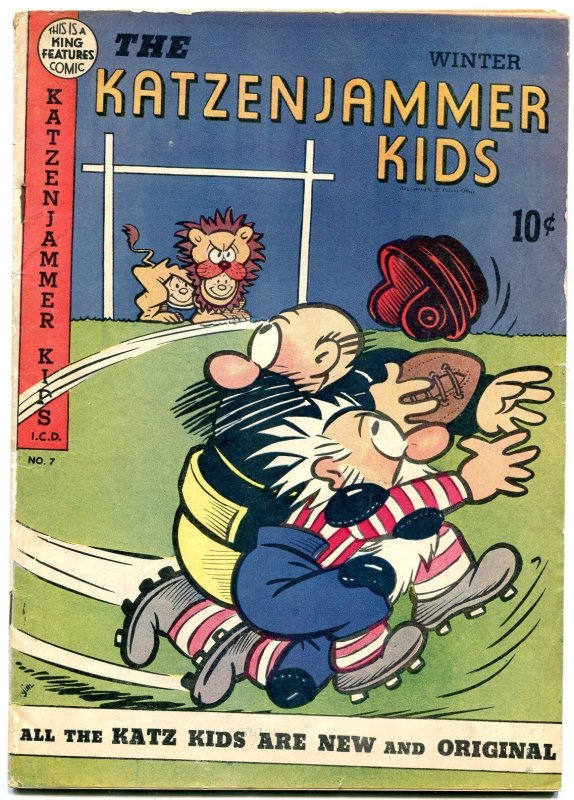 Katzenjammer Kids #7 1949- Football cover- Golden Age VG