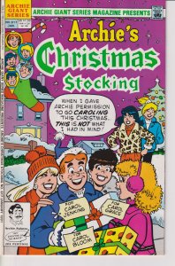 Archie Giant Series Magazine #617: Archie's Christmas Stocking! 
