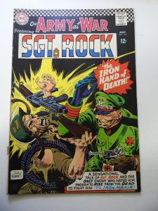 Our Army at War #165 (1966) VG- Condition Moisture stain