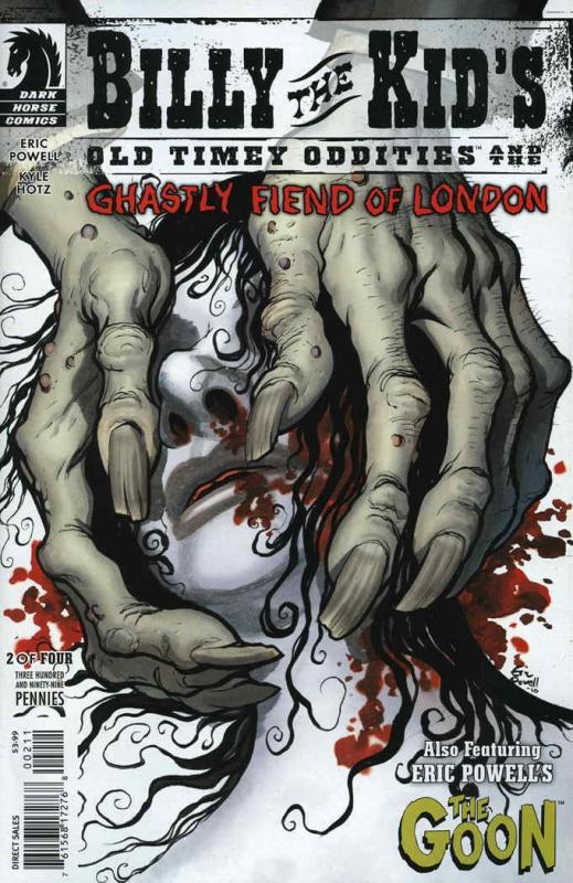 Billy the Kid’s Old Timey Oddities and the Ghastly Fiend of London #2 FN; Dark H
