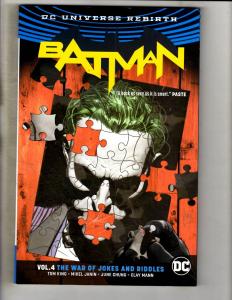 Batman Vol. # 4 War Of Jokes And Riddles DC Comics TPB Graphic Novel Gotham J325