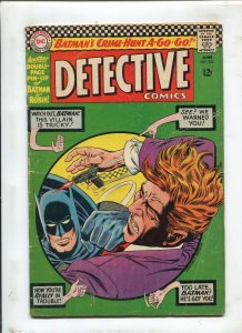 DETECTIVE COMICS #352 - BATMAN'S CRIME-HUNT A-GO-GO! - (2.0) 1966