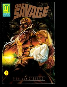 12 Comics Doc Savage # 1 2 3 4 + Discord 1 2 3 5 + Bronze 1 2 3 + Manual 1 JF26