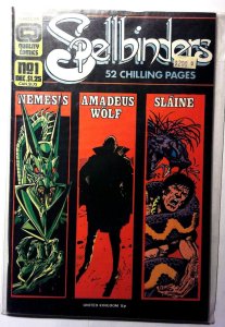 Spellbinders #1 (1986) Quality Comics Amadeus Wolf 1st Print Comic Book