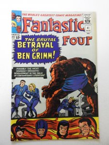 Fantastic Four #41 (1965) FN Condition! ink fc