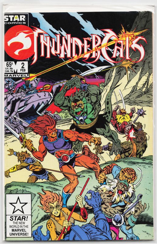 Thundercats #2 (1986) Thundercats