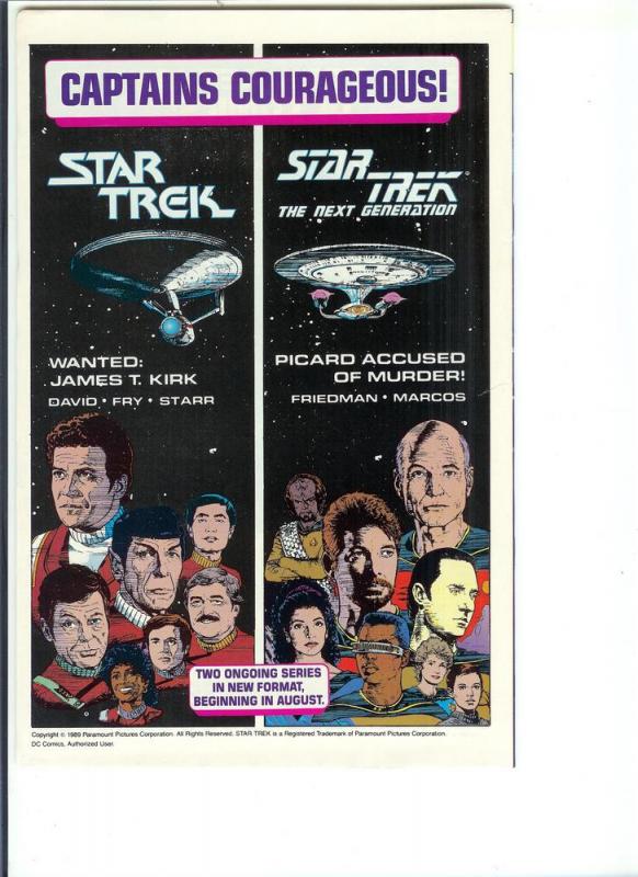 Star Trek #1 - Copper Age - March 1989 (VF/NM)