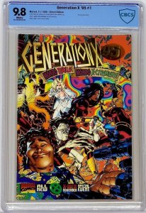 Generation X Annual 95 #1 Marvel 1995 CBCS 9.8 Wraparound Cover Equals Top CGC