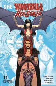 Vampirella Red Sonja #11 Cvr E Moss (Dynamite, 2020) NM 