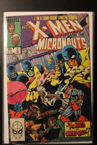 The X-Men and The Micronauts #2 Direct Edition (1984)