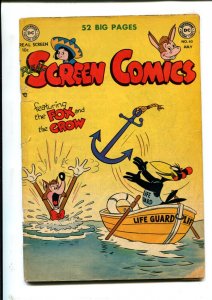 Real Screen Comics #40 - the Fox + the Crow / Tito + His Burrito (3.0/3.5) 1951