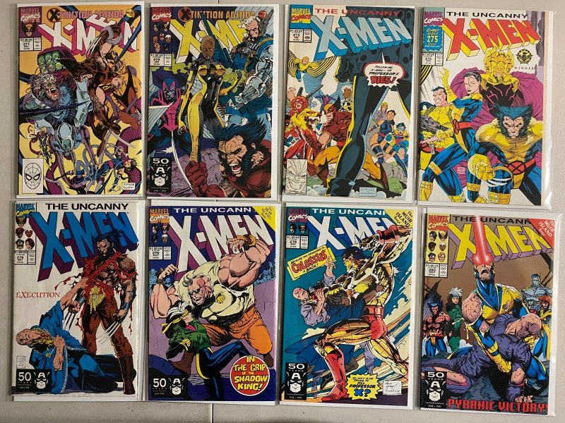 Uncanny X-Men lot #252-299 Marvel 1st Series (avg 6.0) 41 diff (1989 to 1993)