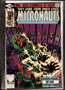 Micronauts #17 (1980) Micronauts