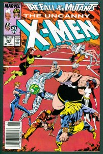 The Uncanny X-Men 225 VF 8.0 Newsstand Edition Marvel 1987