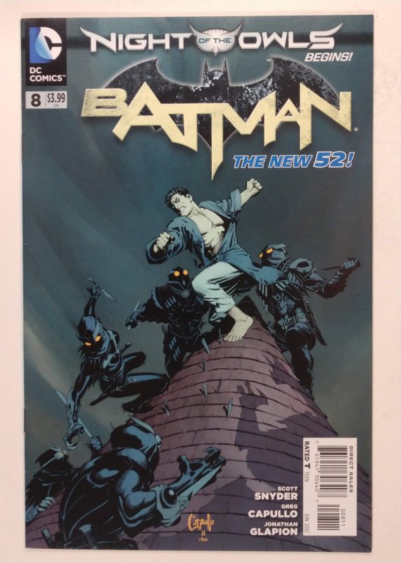 Batman #8  (8.5, 2012)