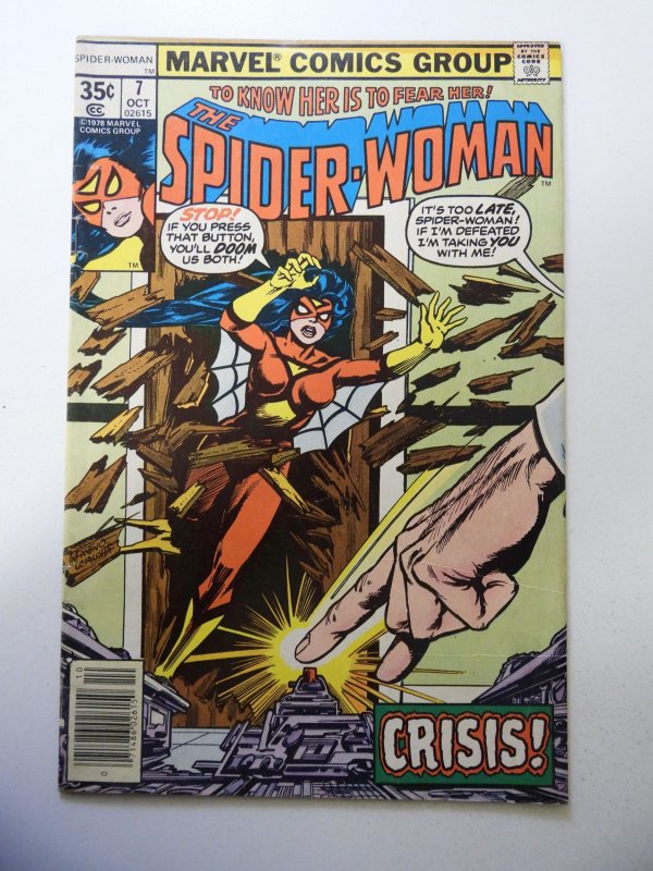 Spider-Woman #7 (1978) VG/FN Condition