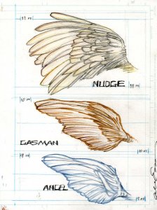 Max Ride First Flight-J.Patterson-Maximum Ride-Alex Sanchez Art-Color Wing Study