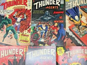 THUNDER AGENTS#2-20 VG-VF LOT 1966 (13 BOOKS) WALLY WOOD TOWER SILVER AGE COMICS
