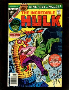 THE INCREDIBLE HULK ANNUAL #6 (9.0)