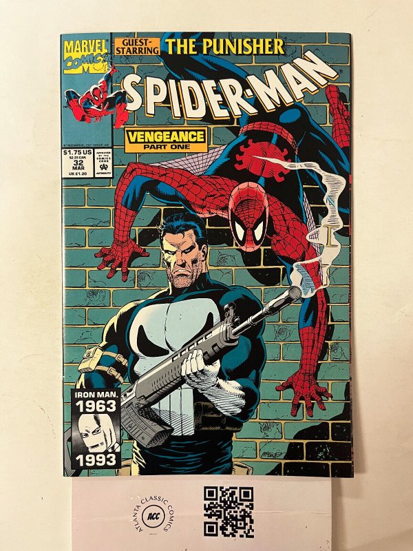 Spider-Man #32 NM Marvel Comic Book Avengers Venom Black Cat 13 HH14