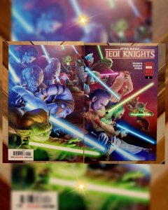 STAR WARS: Jedi Knights #1 (Marvel 2025) Rahzzah Wrap Cover Series Premiere New
