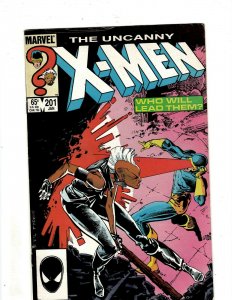 (Uncanny) X-Men # 201 VF Marvel Comic Book Wolverine Storm Colossus Phoenix EJ9