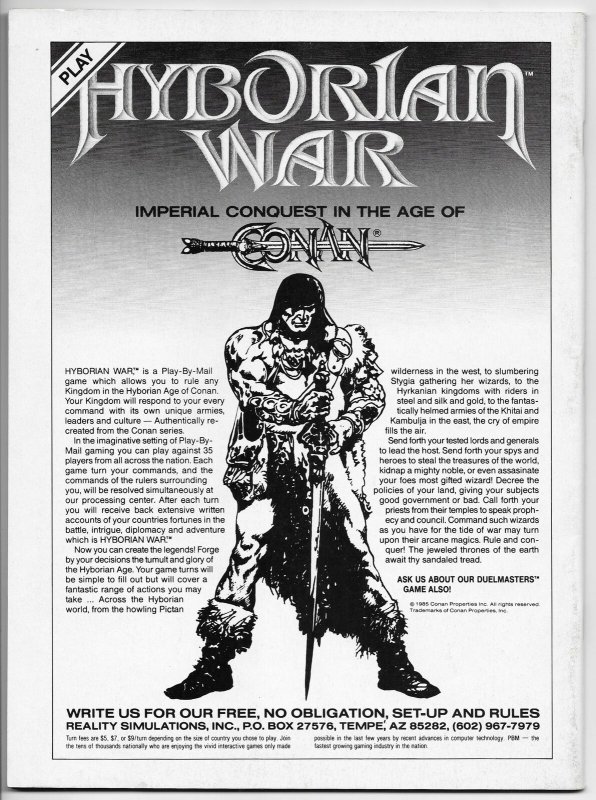 Savage Sword Of Conan Magazine #201 (Marvel, 1992) FN/VF