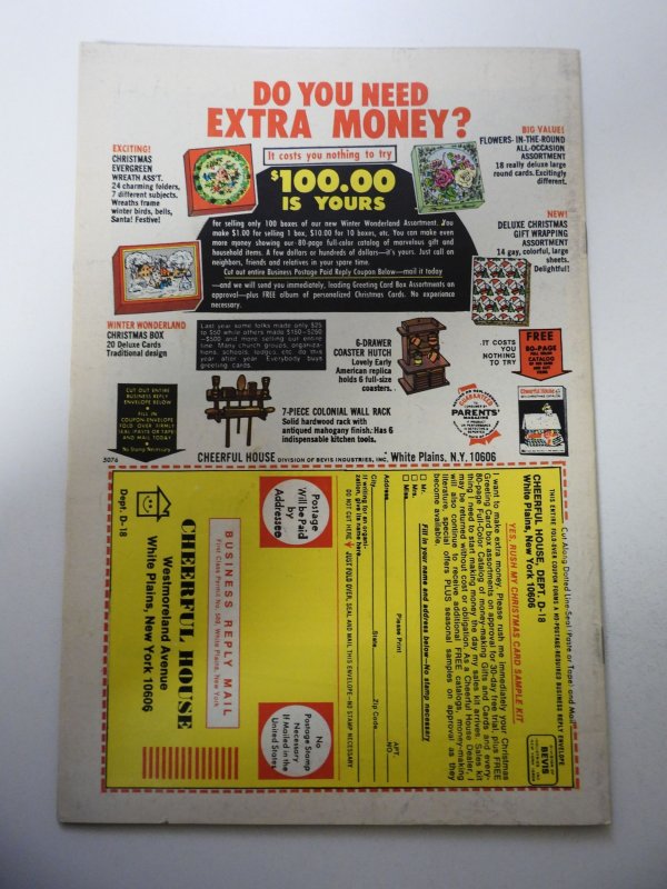 Weird War Tales #16 (1973) VG+ Condition moisture stains bc