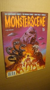 MONSTERSCENE 7 *HI-GR* HARRYHAUSEN DRACULA FAMOUS MONSTERS BASIL GOGOs ART 