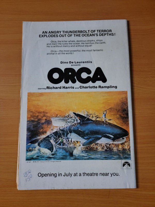 John Carter Warlord of Mars #4 ~ VERY FINE VF ~ 1977 Marvel Comics