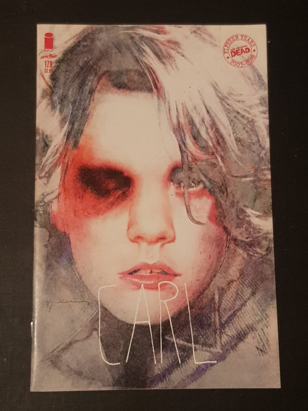 The Walking Dead #179 + #177 15th Anniversary - Bill Sienkiewicz Cover (2018)