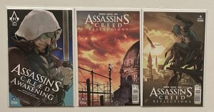 Assassins Creed Awakening #1 Reflections #1,2 Titan Comics NM Lot