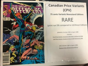 New Defenders (1984) # 134 (VF/NM) Canadian Price Variants (CPV)