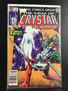 The Saga of Crystar, Crystal Warrior #2 (1983)