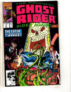 10 Ghost Rider Marvel Comic Books # 1 2 3 4 5 6 7 Crossroads GR Annual #1 2  DB4