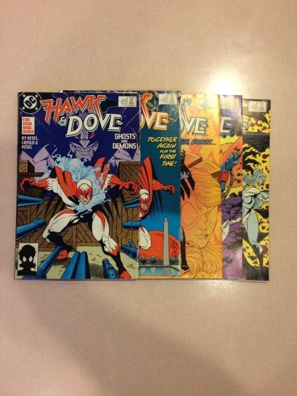 Hawk And Dove 33 Book Lot 1st Series 1-5 Plus 2nd Series